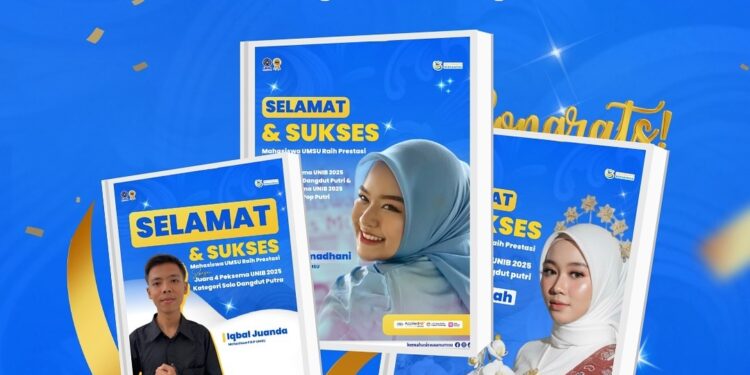 Empat Mahasiswa UMSU Raih Juara pada Peksiminas UNIB 2025