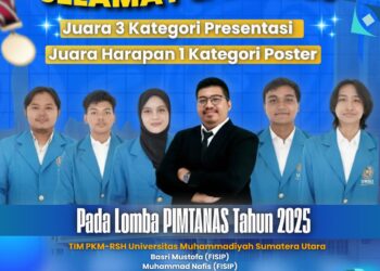Tujuh Tim Mahasiswa UMSU Raih Prestasi pada PIMTANAS 2025