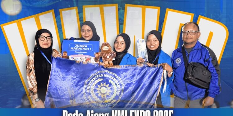 Mahasiswa UMSU Ukir Prestasi Nasional di KMI Expo 2025 Malang