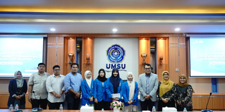 UMSU Lepas Dua Mahasiswa FKIP Ikuti Program Sea Teacher di Filipina
