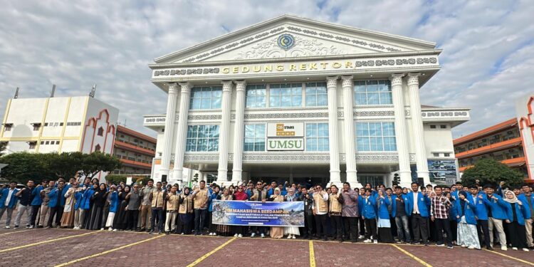 Raih Pendanaan Kemendiktisaintek, UMSU Lepas 5 Tim Program Mahasiswa Berdampak 2026 Fokus Pemulihan Bencana