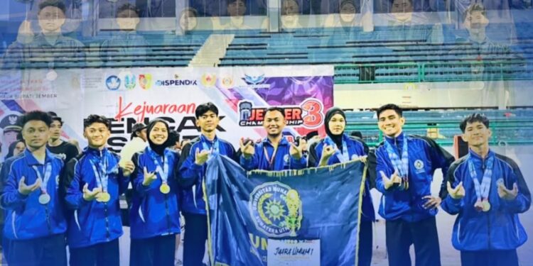Tim Tapak Suci UMSU Sabet 9 Emas di Jember Championship 3
