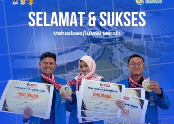 Tiga Mahasiswa Agroteknologi UMSU Borong Medali di Toba Creative Competition