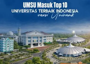 UMSU Tembus 10 Besar Nasional versi uniRank 2026, Satu-satunya di Luar Jawa