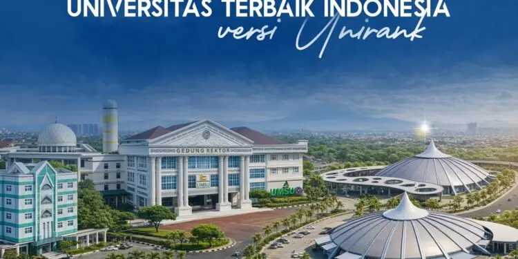 UMSU Tembus 10 Besar Nasional versi uniRank 2026, Satu-satunya di Luar Jawa