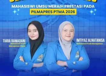 Dua Mahasiswi UMSU Ukir Prestasi  di PILMAPRES PTMA 2026