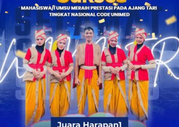 Tim Tari UMSU kembali Menunjukkan Kiprahnya di Kancah Nasional dalam Ajang CODE UNIMED 2026