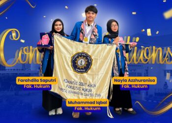 Tim Debat Hukum UMSU Peroleh Juara Harapan 1 pada Kompetisi Debat Hukum Tingkat Nasional Di Universitas Negeri Jambi