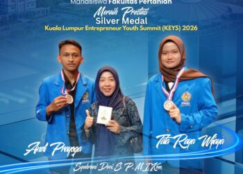 Tim Mahasiswa Faperta UMSU Raih Silver Medal pada Kuala Lumpur Entrepreneur Youth Summit 2026