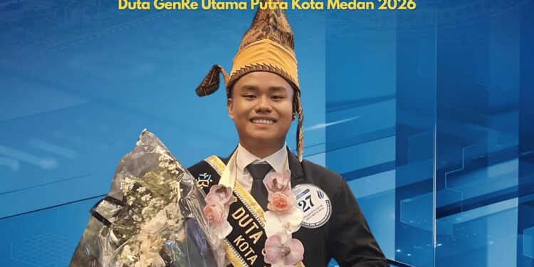 Mahasiswa FISIP UMSU Raih Juara 1 Duta GenRe Utama Putra Kota Medan 2026