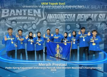 UKM Tapak Suci UMSU Borong Prestasi di Banten Championship 2026