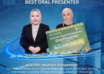 Mahasiswi Kedokteran UMSU Raih Best Oral Presenter di ROICAM 13