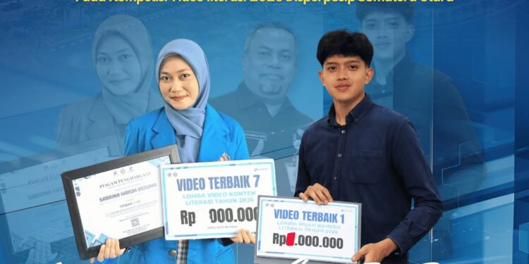 Dua Mahasiswa UMSU Raih Prestasi di Kompetisi Video Literasi 2026