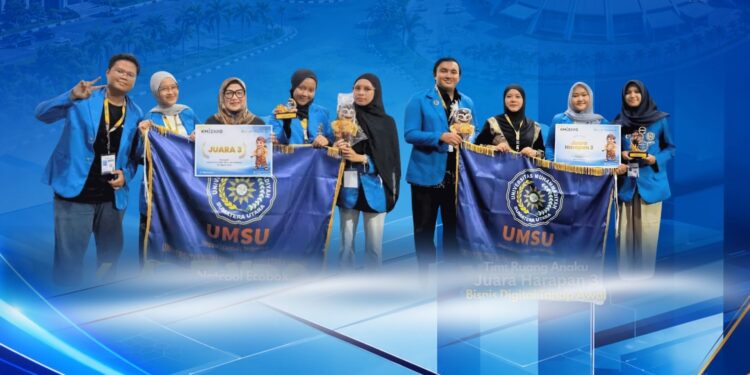 Mahasiswa UMSU Boyong Dua Prestasi pada Kewirausahaan Mahasiswa Indonesia Expo 2026