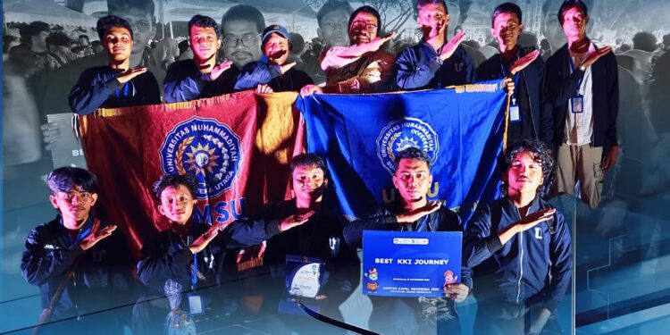 Mahasiswa UMSU Raih Best KKI Journey pada Kontes Kapal Indonesia 2026