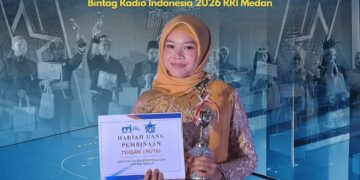 Mahasiswi FEB UMSU Raih Terbaik 1 Bintang Radio Indonesia 2026 RRI Medan